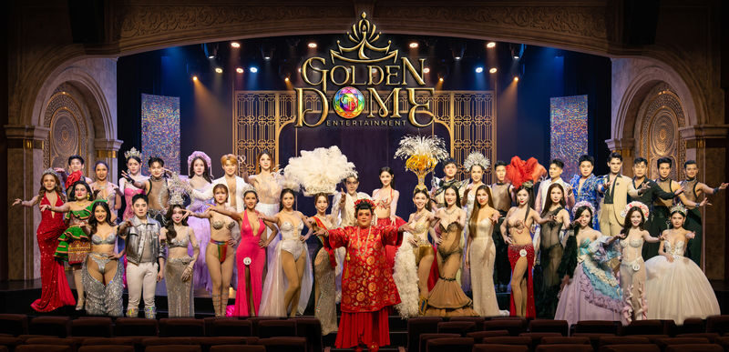 Golden Dome Cabaret Show - A Bangkok cabaret built around spectacle