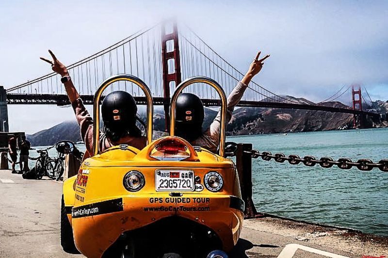 Golden Gate Bridge and Back Loop GoCar Tour - Start near Fisherman’s Wharf with a quick briefing