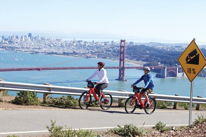 Golden Gate Bridge Guided Bicycle or E-Bike Tour From San Francisco to Sausalito - Tour Overview