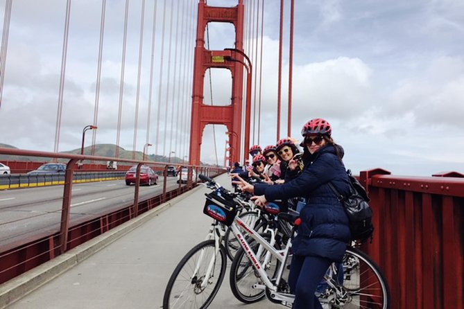 Golden Gate Bridge Guided Bicycle or E-Bike Tour From San Francisco to Sausalito - Ride Highlights and Landmarks