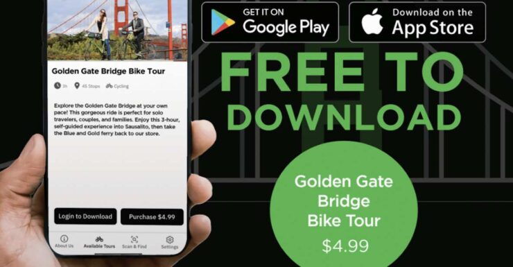 Golden Gate Bridge: Self-guided Tour App - Audio + Written - Tour Highlights