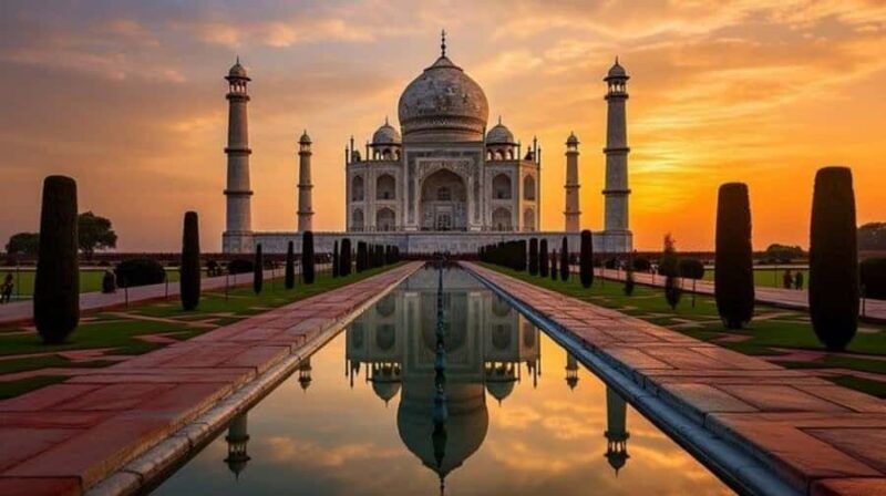 Golden Hour Taj Mahal Experience: Stories, Sunrise & Sunset - Riverside Garden: The Perfect Sunset Spot