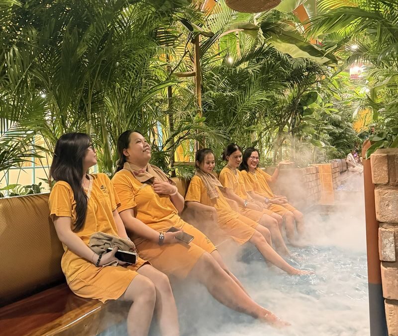 Golden Lotus Retreat World & Jjimjilbang in District 2 Ho Chi Minh - What the price buys you