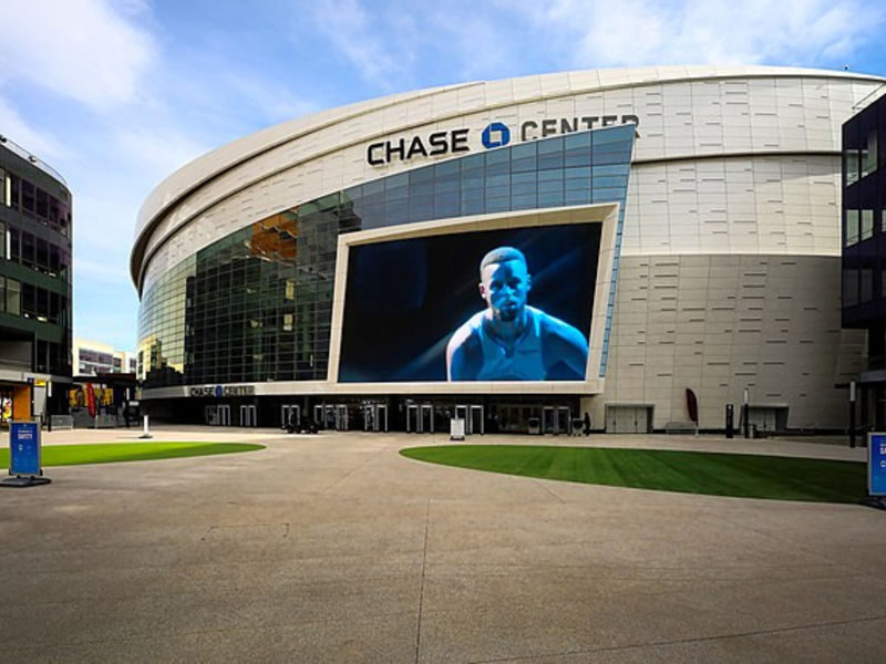 Golden State Warriors Basketball Game at Chase Center - The game is the main event