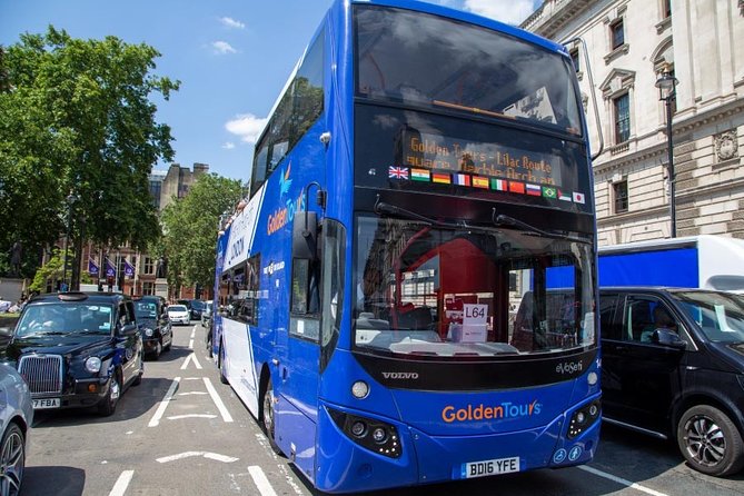 Golden Tours London Hop-On Hop-Off Open Top Sightseeing Bus Tour - Meeting and Pickup