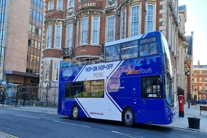 Golden Tours York Hop-On Hop-Off Open Top Bus Tour With Audio Guide - The Sum Up