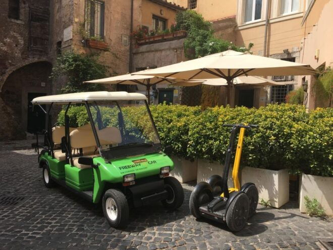 Golf Car Tour & Roman Restaurant - Inclusions