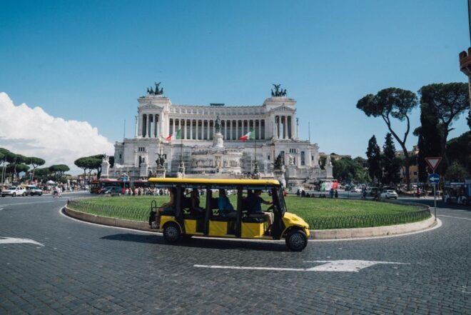 Golf Cart Driving Tour: Rome City Highlights in 2.5 Hrs - Itinerary Highlights