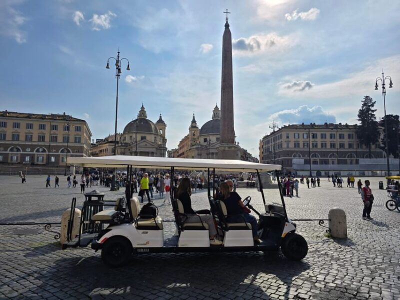 Golf Cart Tour of Rome: 3h with local guide and Gelato - Good To Know