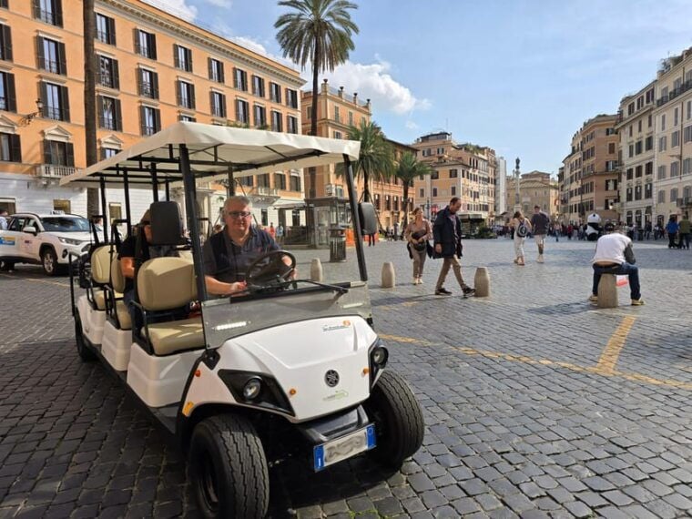 Golf Cart Tour of Rome: 3h with local guide and Gelato - The Sum Up