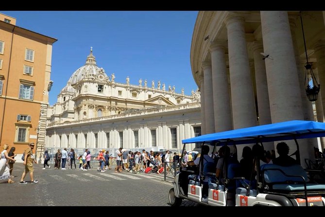 Golf Cart Tour Rome ( 4 Hours 1/2 Full Inmercion) - Highlights of the Golf Cart Tour