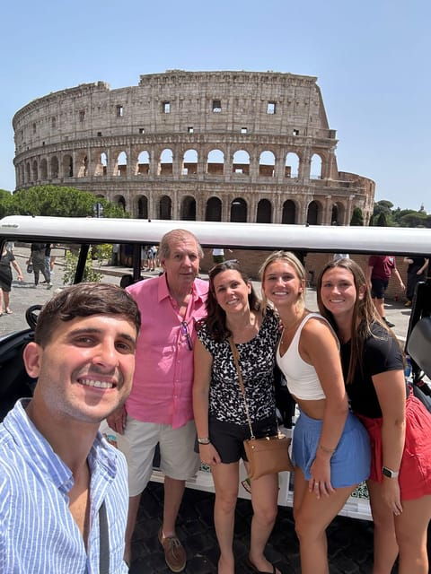 Golf Cart Tour Semi Private Experience of Rome City Center - Eco-Friendly Exploration of Rome