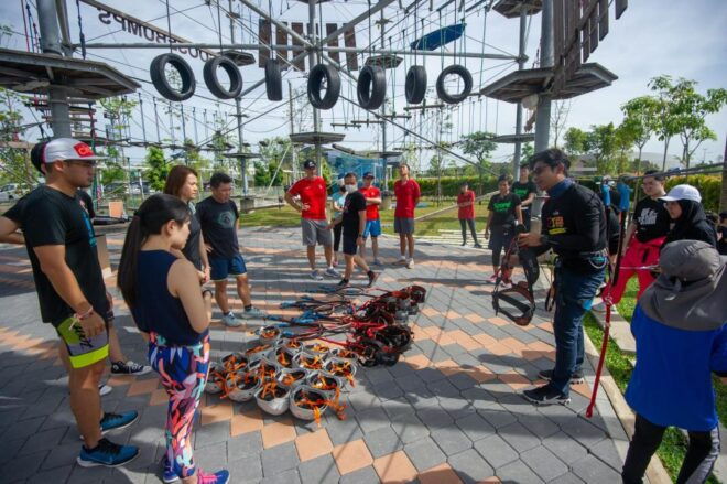 Goosebumps Rope Course Challenge@ Discovery Park Gamuda Cove - Restrictions and Requirements