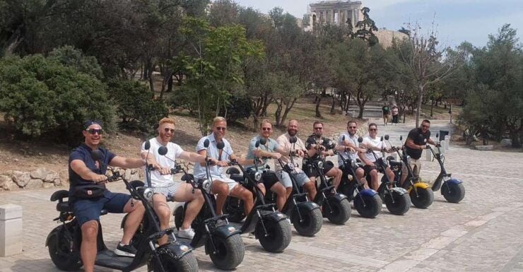 Gopro Adventure Tour in Acropolis Area by E-Scooter - Tour Experience