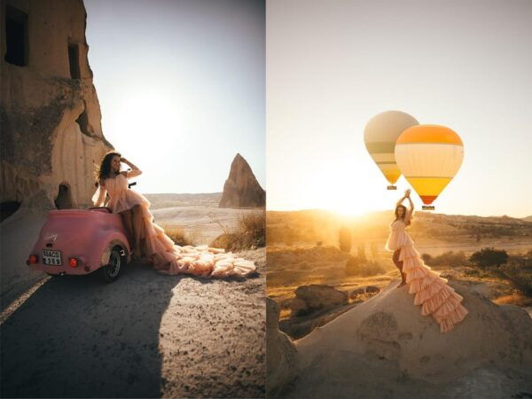 Göreme: Cappadocia Tulle Flying Dress Rental - Rental Timing