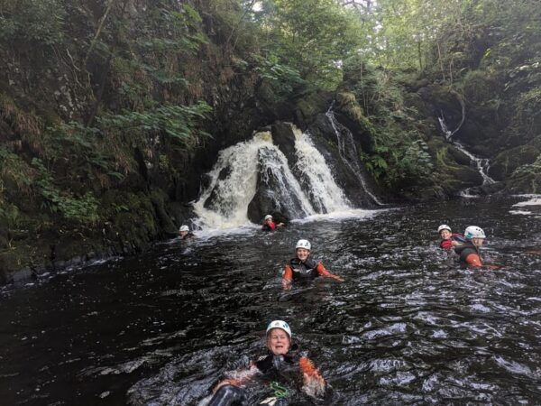 Gorge Scrambling in Galloway - Safety Briefing