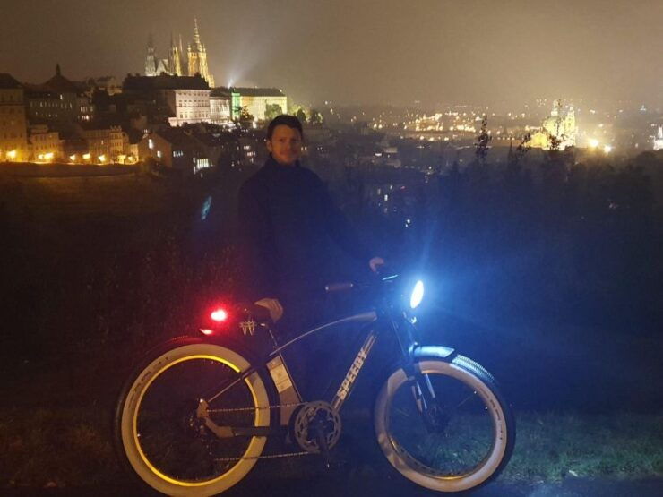 Gorgeous Prague Night Retro E-Bike Tour ( Live Guided ) - Booking Information