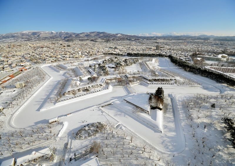 Goryokaku Tower Ticket in Hokkaido - Seeing the star fort from above