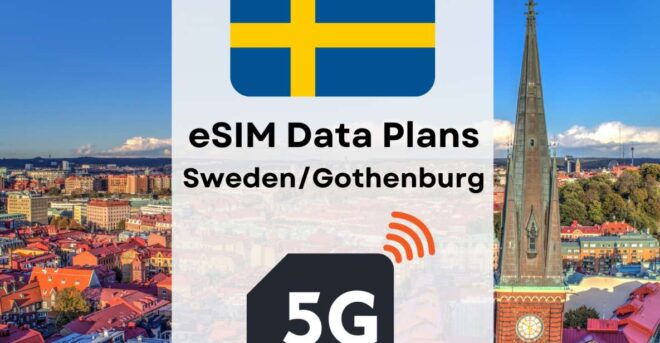 Gothenburg: Esim Internet Data Plan for Sweden High-Speed - Important Tips and Considerations