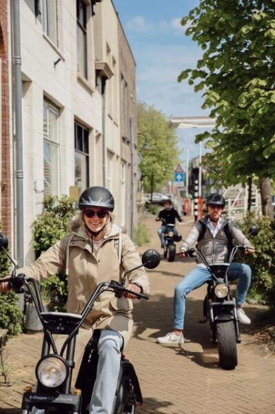 Gouda: Wonderful 3 Hours E-Chopper Tour (Self-Guided) - Ride at Sunset Through the Polder