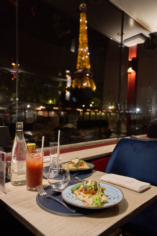 Gourmet Dinner Cruise on Seine River with Live Music in Paris - Three courses with French touches