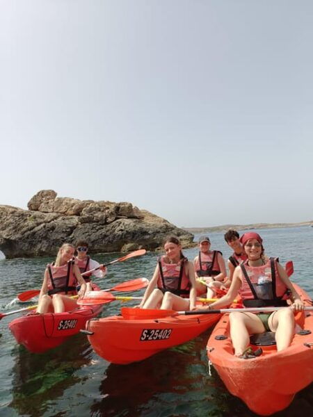 Gozo: 1 Hour Kayak Plus +Cave Tour + Drop off Blue Lagoon - Kayak Adventure