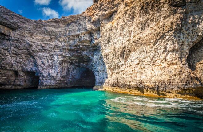 Gozo: 20-Minute Cave Tour and Blue Lagoon Stop - Starting Location and Activities