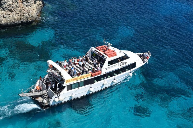 Gozo, Comino and The Blue Lagoon Trip from Sliema - From Sliema, the sea is part of the day