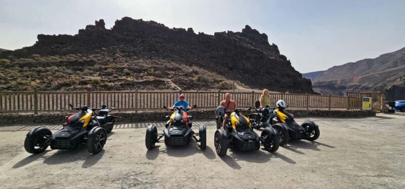 Gran Canaria: 3-WHEEL RYKER 2,5 HR TOUR -FREE PICKUP&DROPOFF - Good To Know