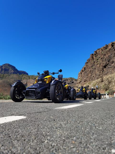 Gran Canaria: Can-Am Ryker 3-Wheel Motorcycle Experience - Itinerary and Routes