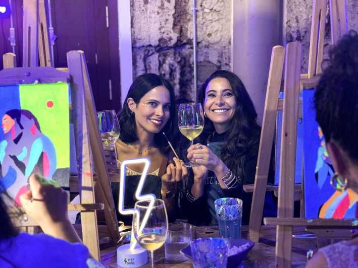 Gran Canaria: Paint In The Dark Events - Unique Painting Experience