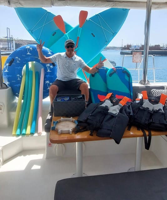 Gran Canaria: Private 4-5hour All-Inclusive Catamaran Cruise - Cruise Location and Transportation