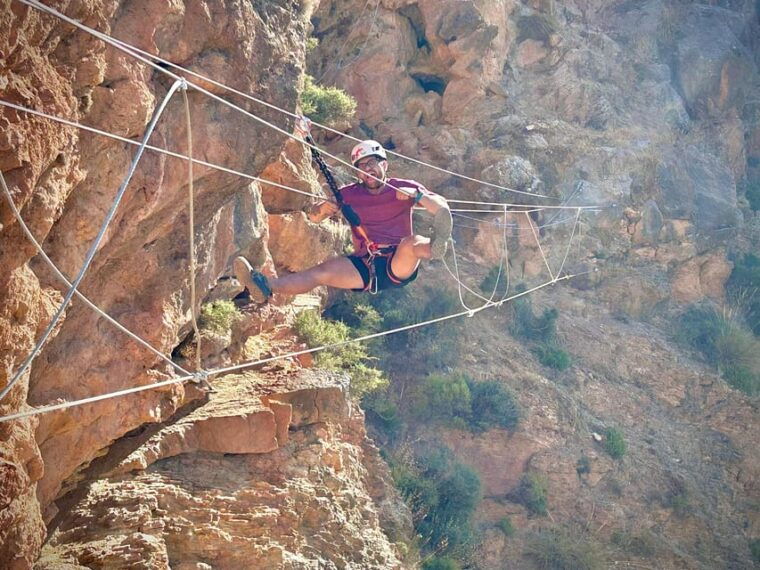 Granada: Via Ferrata Guejar Sierra "The Spider" - Required Participant Criteria