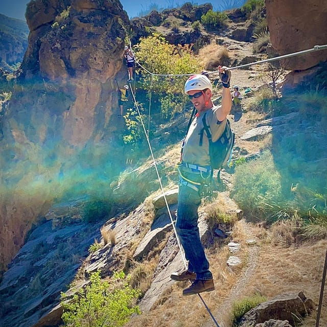Granada: Via Ferrata of Quentar - Safety and Guidance