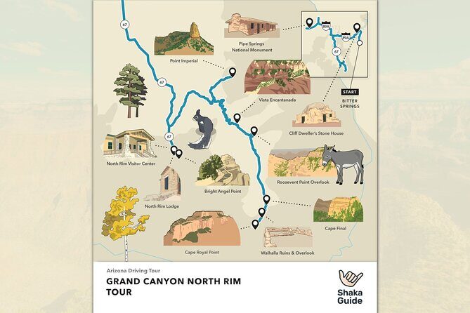 Grand Canyon North Rim Full-Day Self-Guided Tour - What to Expect from the Grand Canyon North Rim Self-Guided Tour