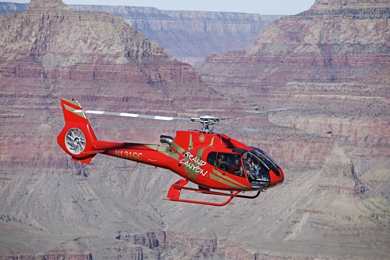 Grand Canyon South Rim Majestic Helicopter Tour with Optional Hummer - At Grand Canyon National Park Airport