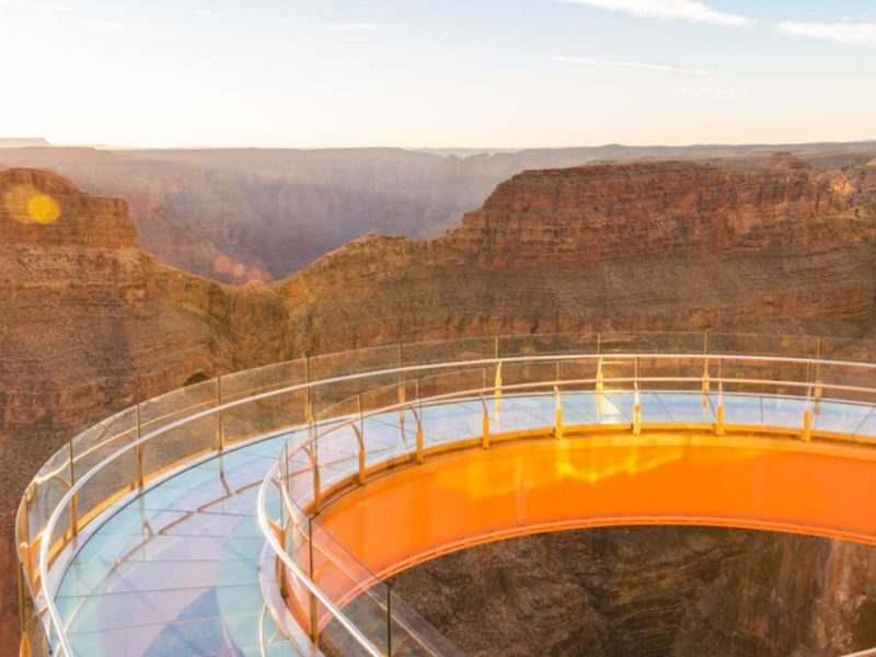 Grand Canyon West All Access Pass - The zipline adds speed, with a weather caveat
