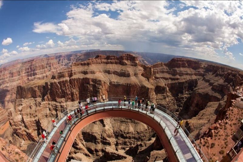 Grand Canyon West Rim, Hoover Dam Stop with Optional Skywalk & Lunch - The long road from Las Vegas