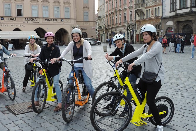 Grand City Tour of Prague on Cruiser E-Bikes or E-Scooters - Customer Reviews