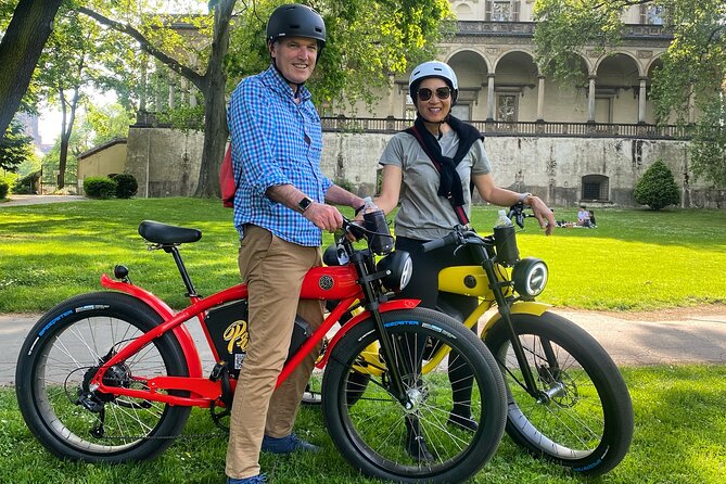 Grand City Tour on Fat Ebike CAFE-RACER in Prague - Tour Itinerary
