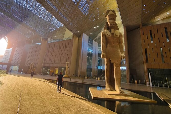 Grand Egyptian Museum Private Tour With Giza Pyramids GEM Museum - Lowest Price Guarantee