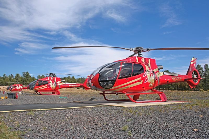 Grand Kingdom Helicopter Flight with optional Hummer Tour - Choosing a departure point and time
