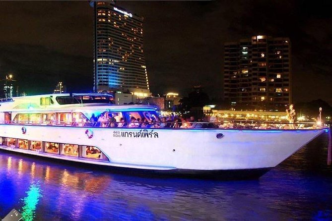 Grand Pearl Luxury Dinner Cruise at Bangkok Admission Ticket - Cancellation Policy