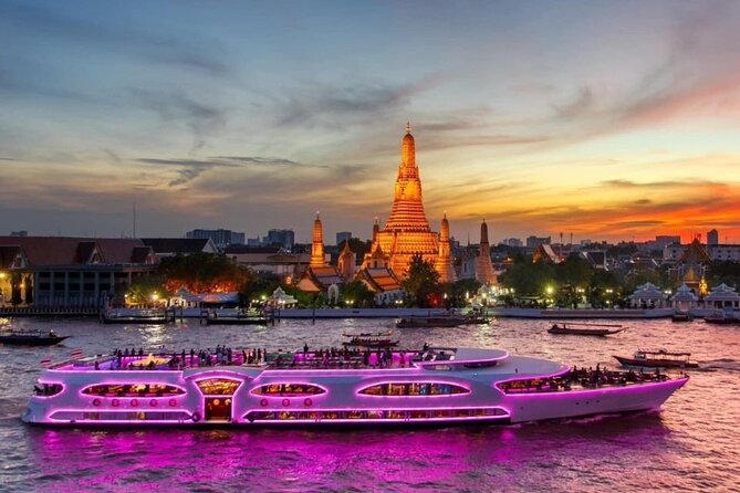 Grand Pearl: Luxury Dinner Cruise at Bangkok With Return Transfer - Price and Booking Details