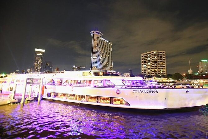 Grand Pearl Luxury Dinner Cruise Experience at Bangkok - Select Date and Travelers