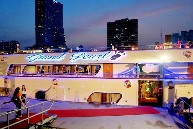 Grand Pearl Luxury Dinner Cruise in Bangkok Admission Ticket (SHA Plus) - Live Entertainment on Board