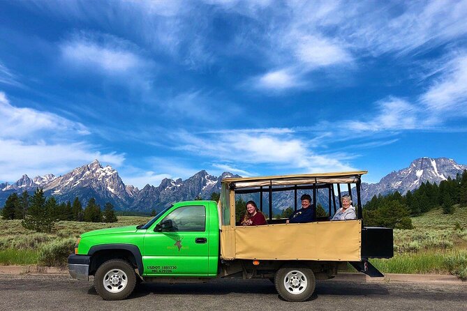Grand Teton Wildlife Safari in a Enclosed or Open-Air Vehicle (Season Dependent) - Snacks and Amenities