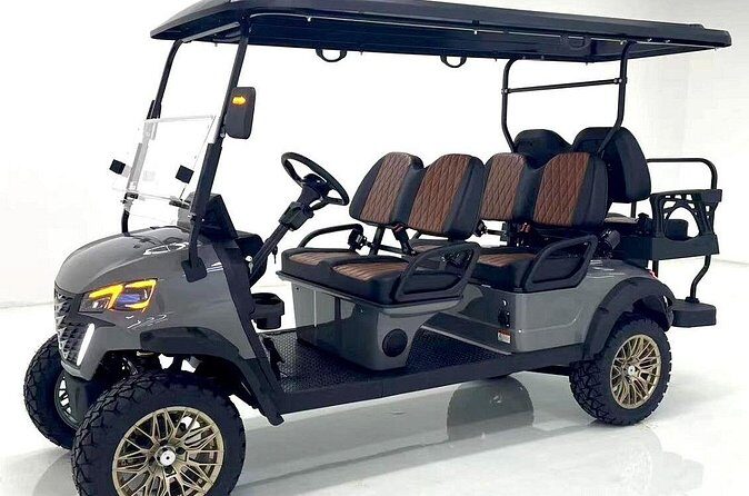 Grand Turk 6 Seater Golf Cart for Island Exploration - The Sum Up