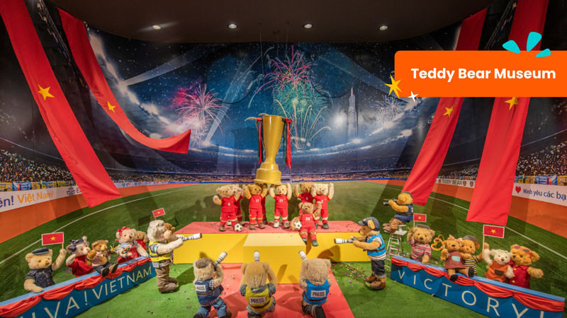 Grand World Phu Quoc Attractions Ticket - Teddy Bear Museum: a cheerful indoor detour