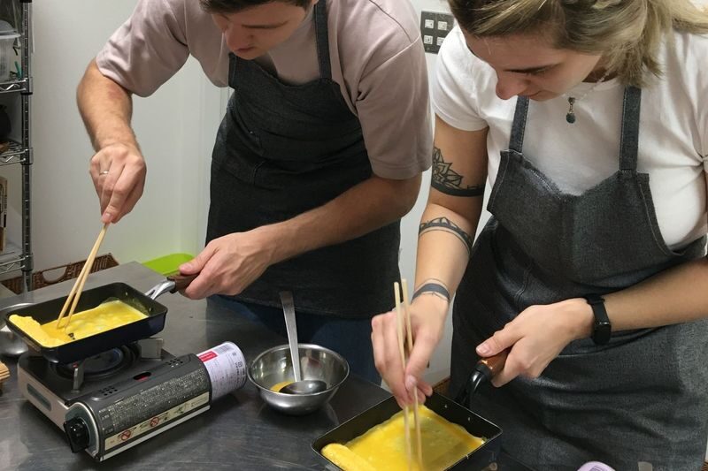 Grandmas Traditional Japanese Cooking Class & Tea Ceremony - From the station to the kitchen